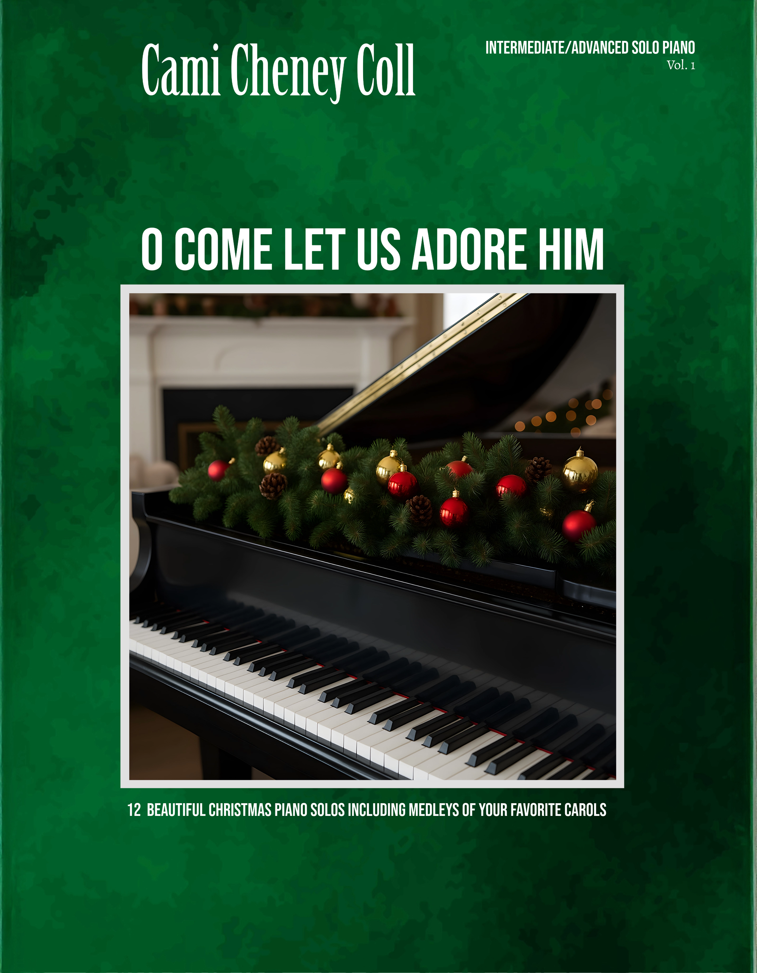 *New* O Come Let Us Adore Him - Spiral Bound Sheet Music Book (Physical Copy)