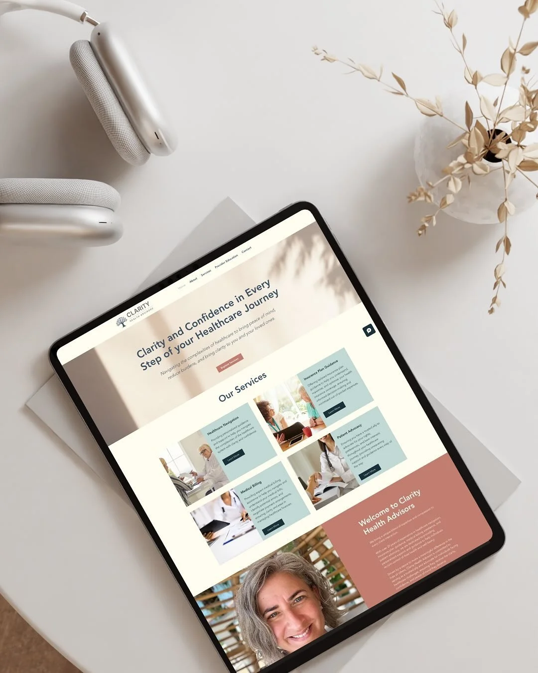 From &ldquo;it&rsquo;s fine&rdquo; to fully aligned. ✨

I recently worked with a client whose website was doing okay, but it wasn&rsquo;t feeling as polished and user friendly as her offers actually are. It was a DIY site that had the right content, 
