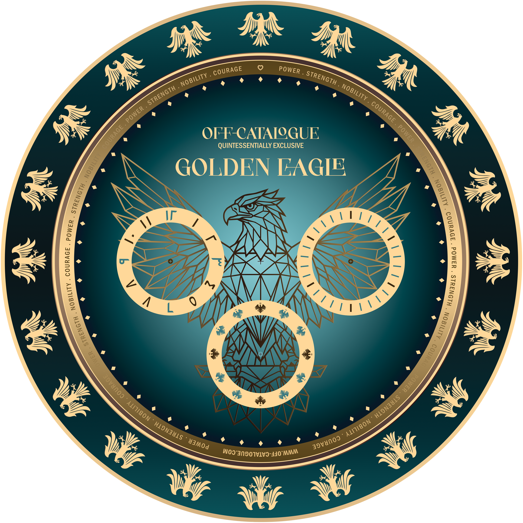 Eagle GMT Clock