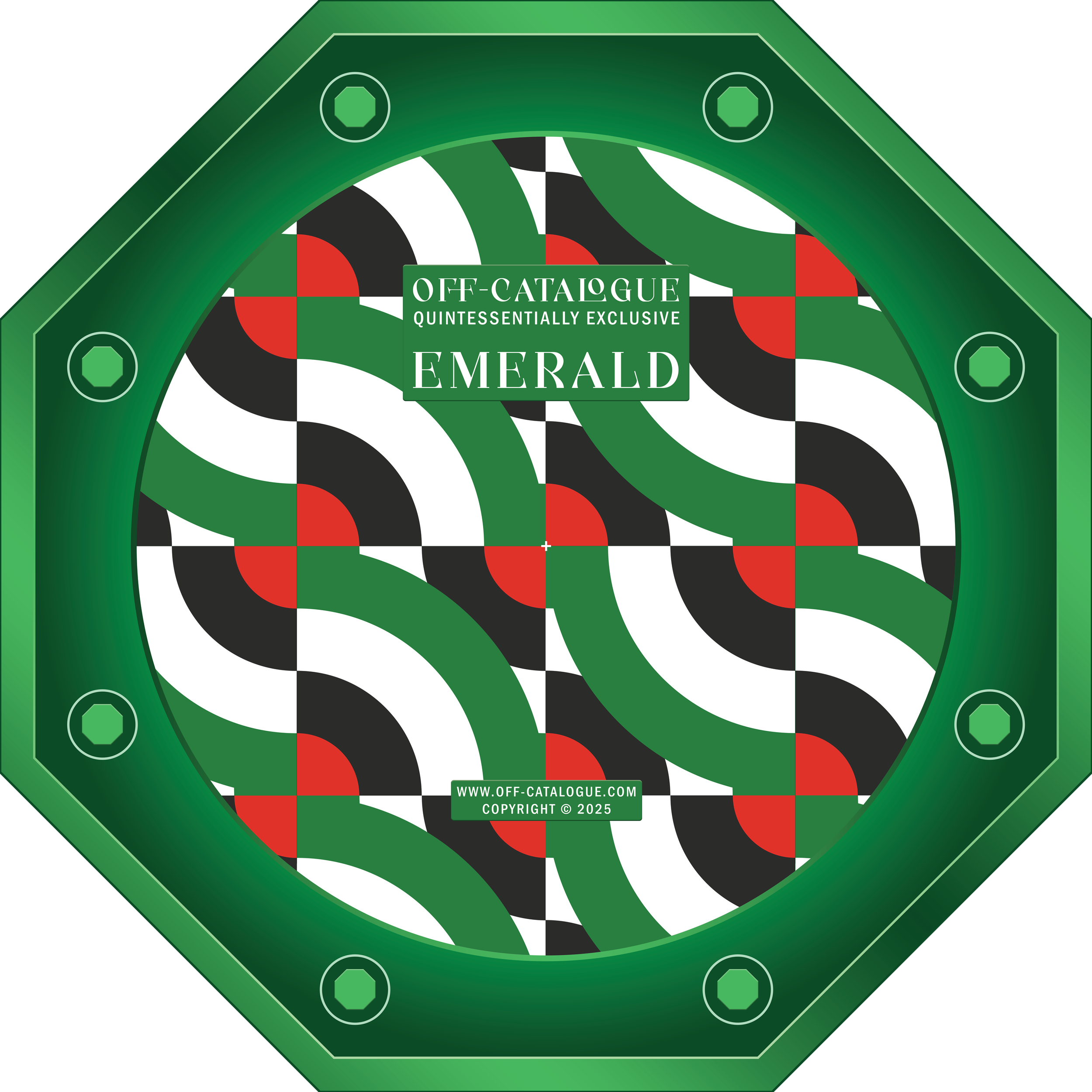 Emerald Wall Clock