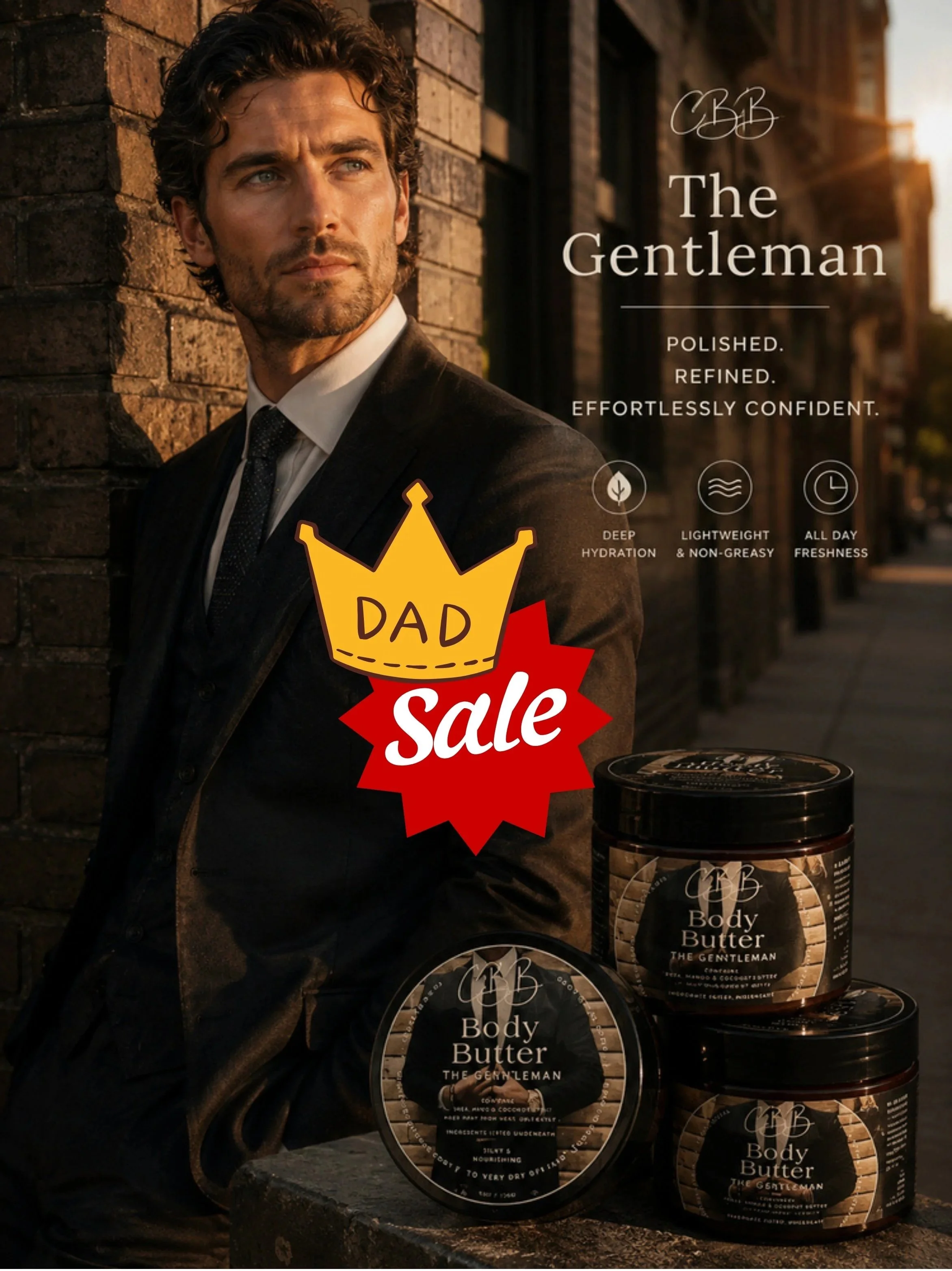 ⭐Best Seller⭐ "The Gentleman" Body Butter