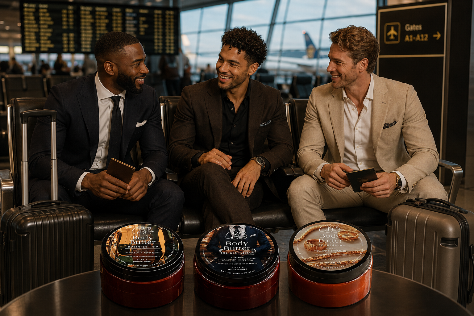 🪵The Distinguished Gentleman Body Butter Trio