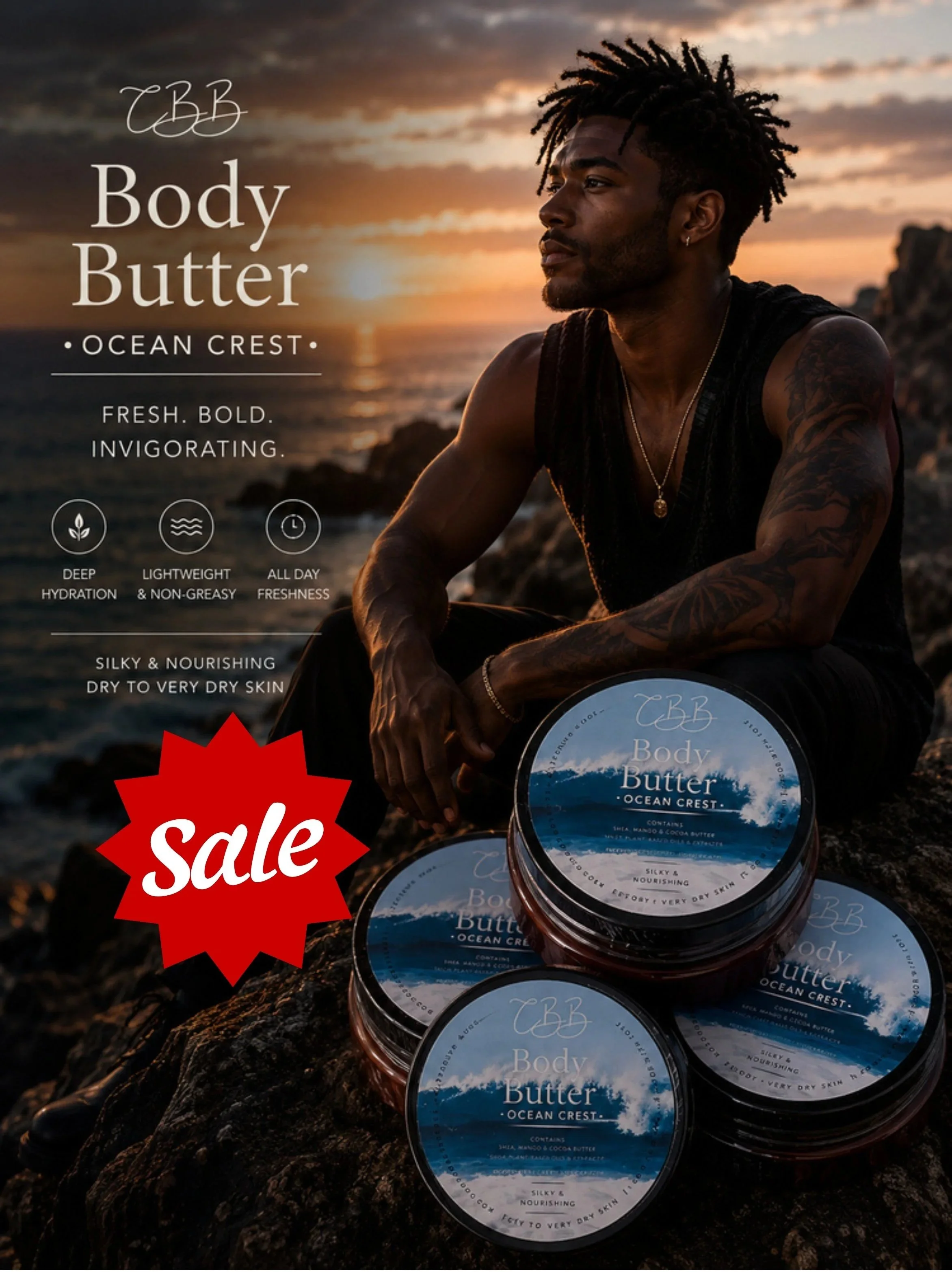 "Ocean Crest" Body Butter