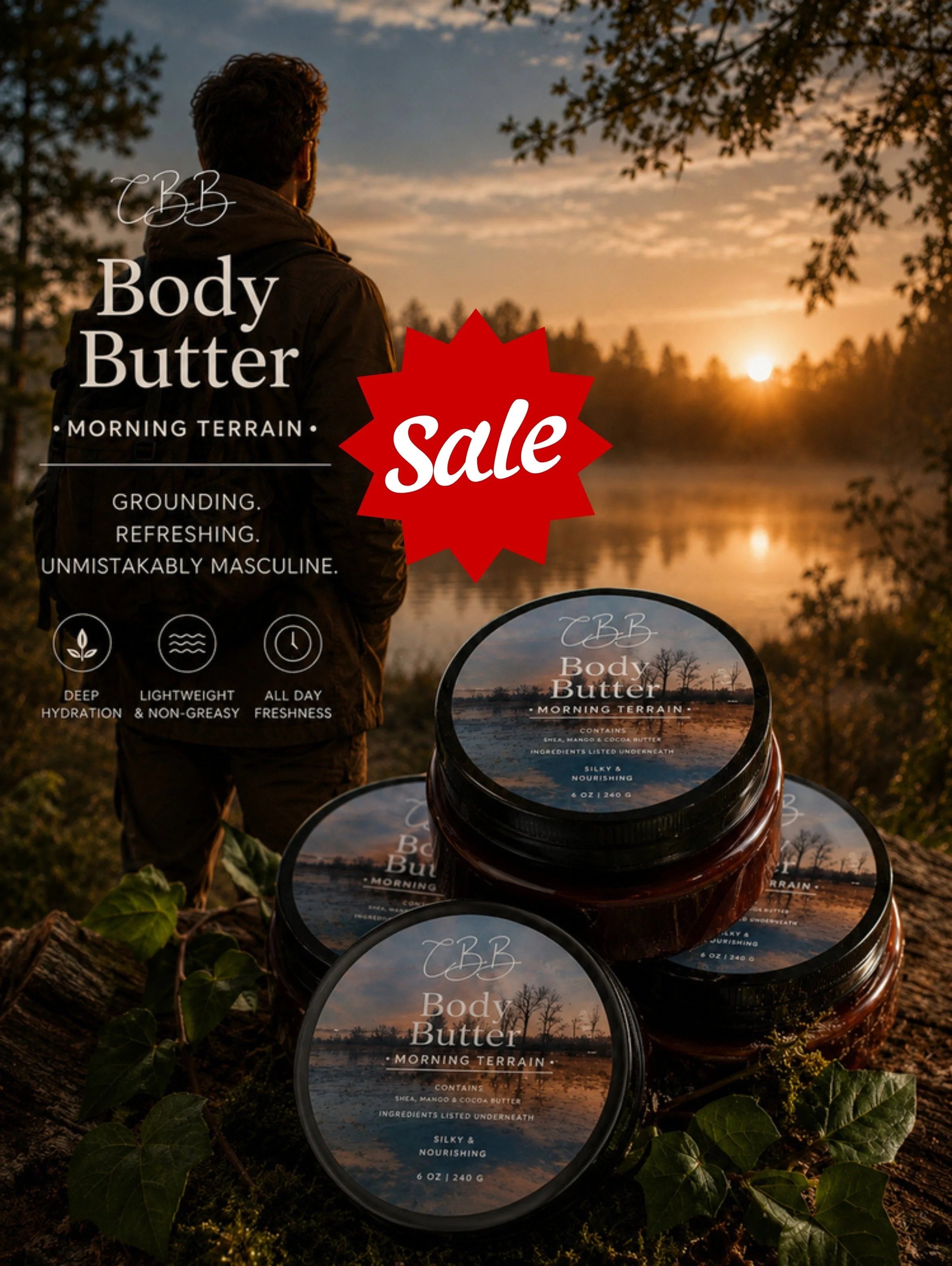 "Morning Terrain" Body Butter
