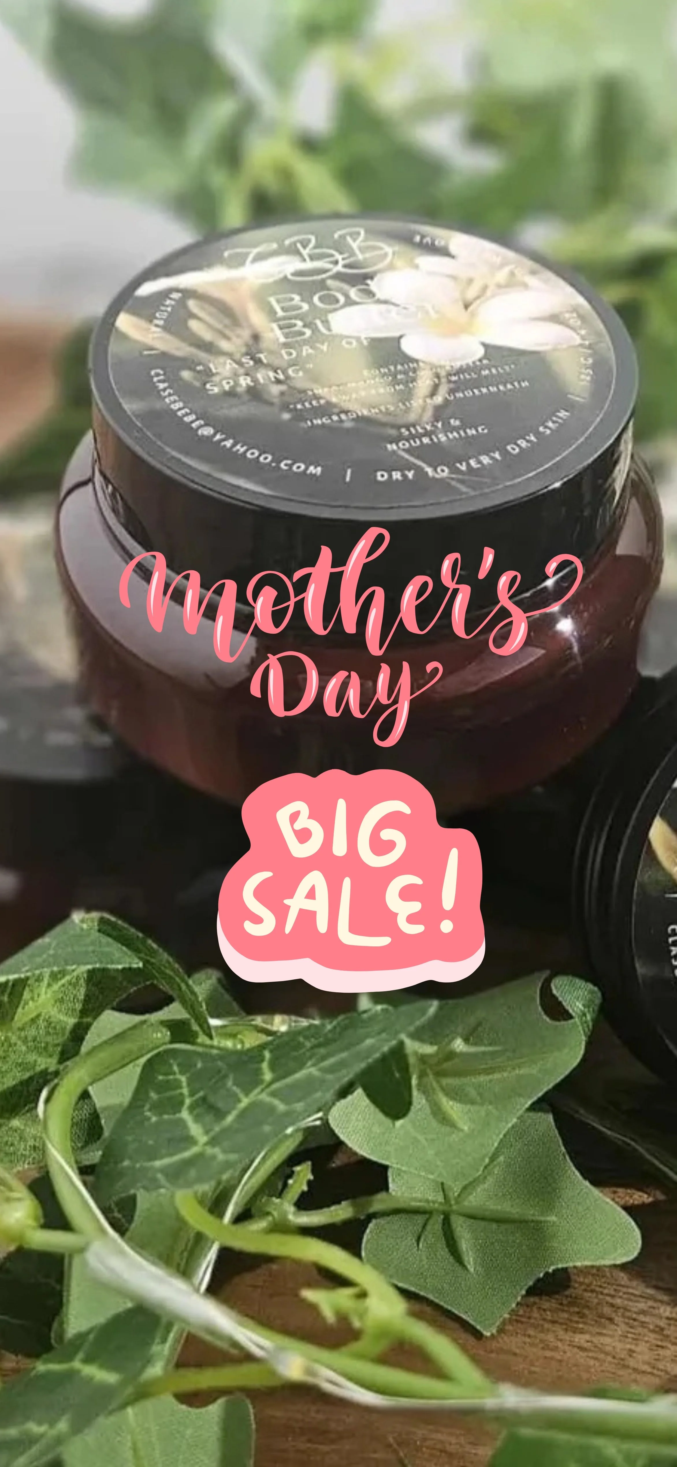 ⭐Best Seller⭐ "Last Day of Spring" Body Butter