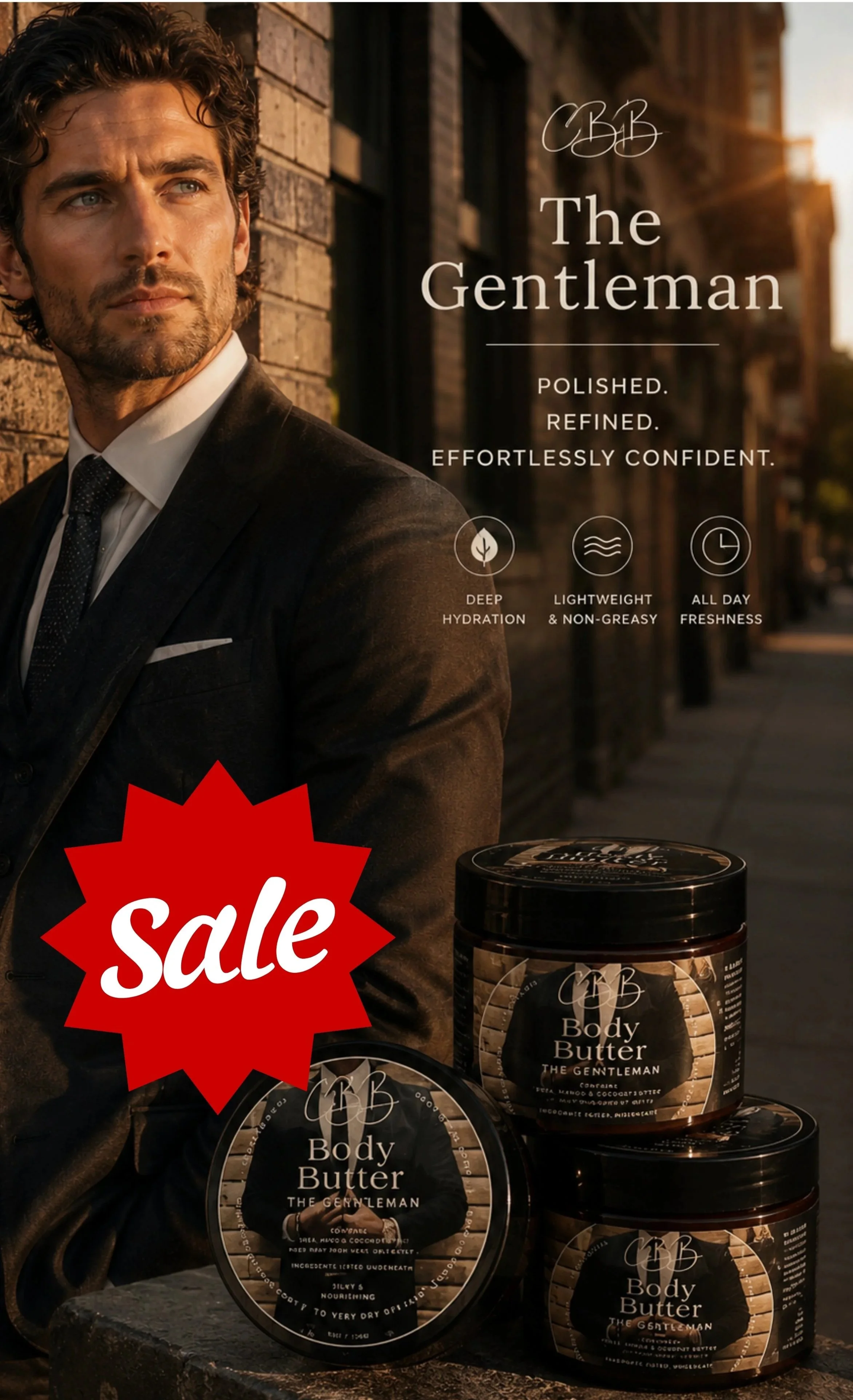 ⭐Best Seller⭐ "The Gentleman" Body Butter