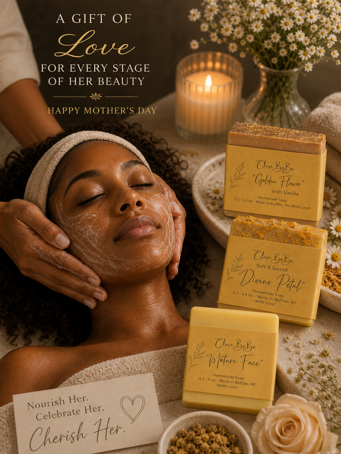 🌸Mother’s Day Self-Care Soap Trio