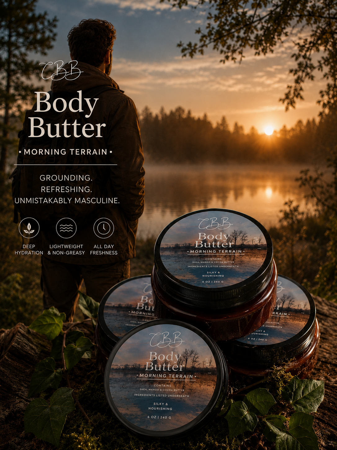 "Morning Terrain" Body Butter