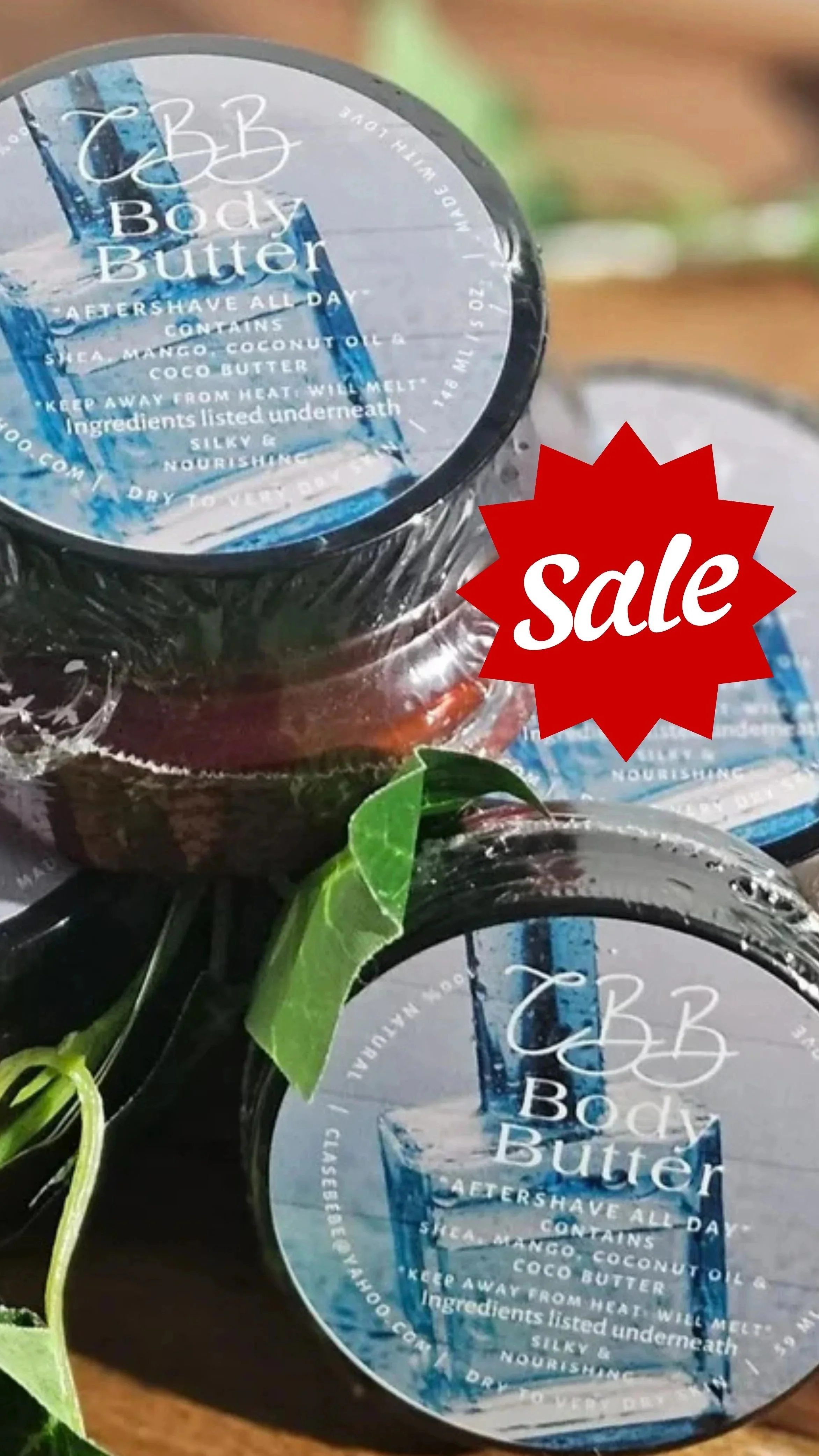 "Aftershave All Day" Body Butter