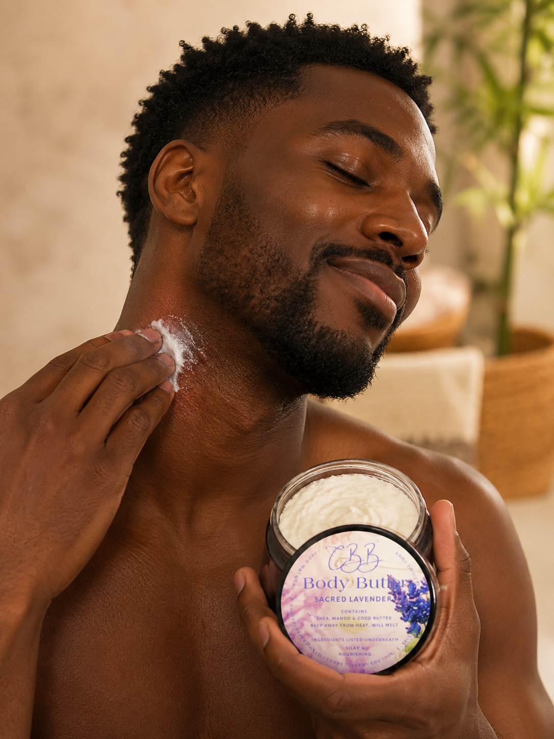 "Sensitive Skin Sacred Lavender" Body Butter