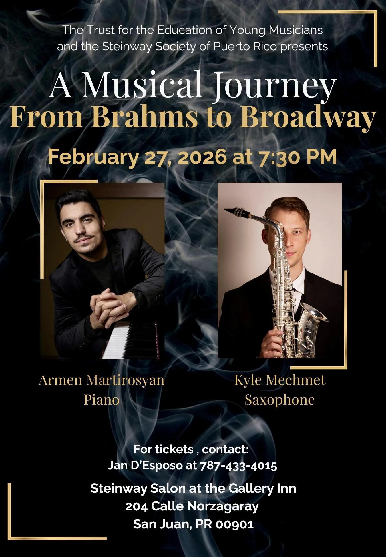 A Musical Journey - from Brahms to Broadway