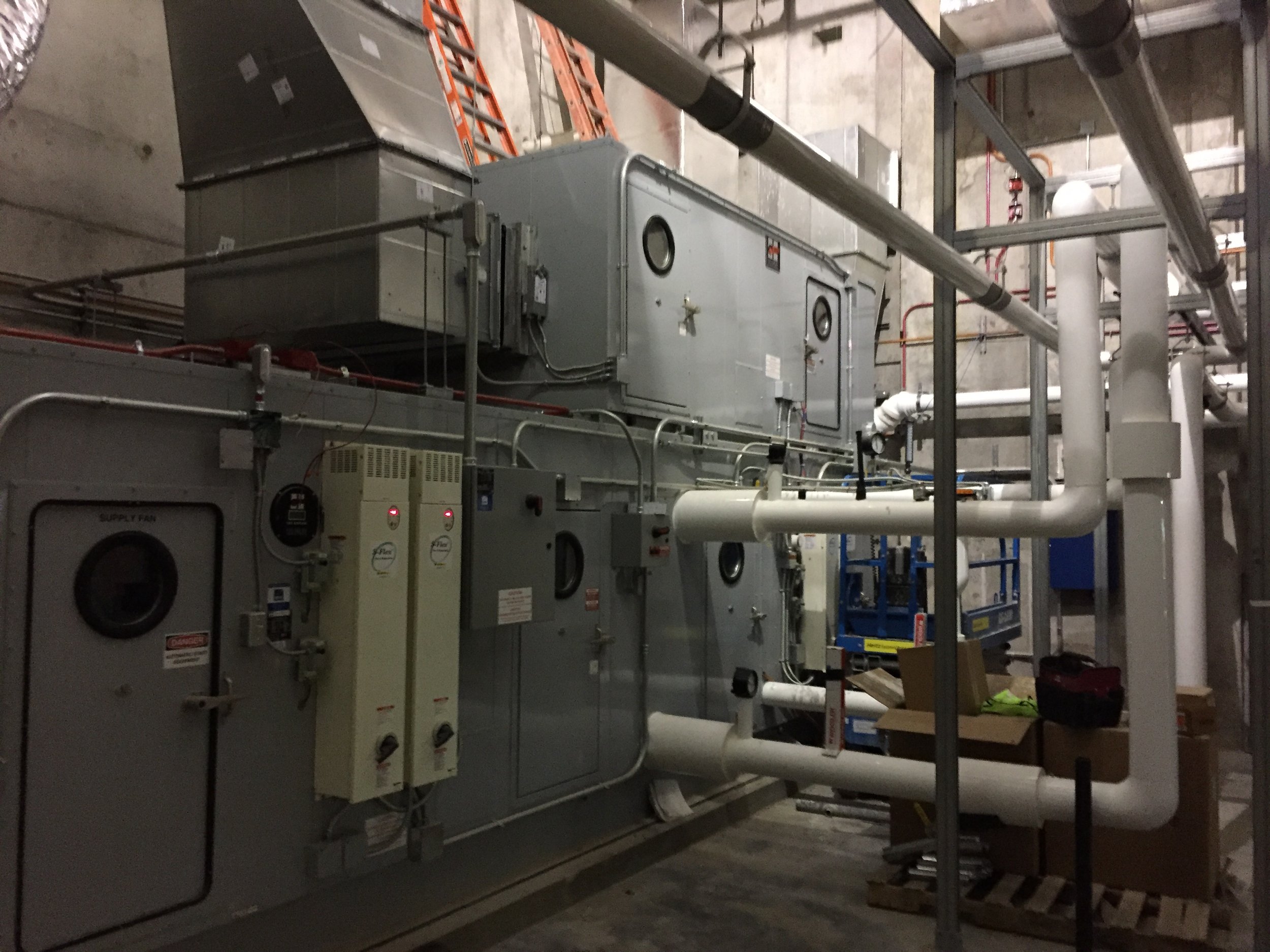 Commercial HVAC and Plumbing installs Including emergency services  