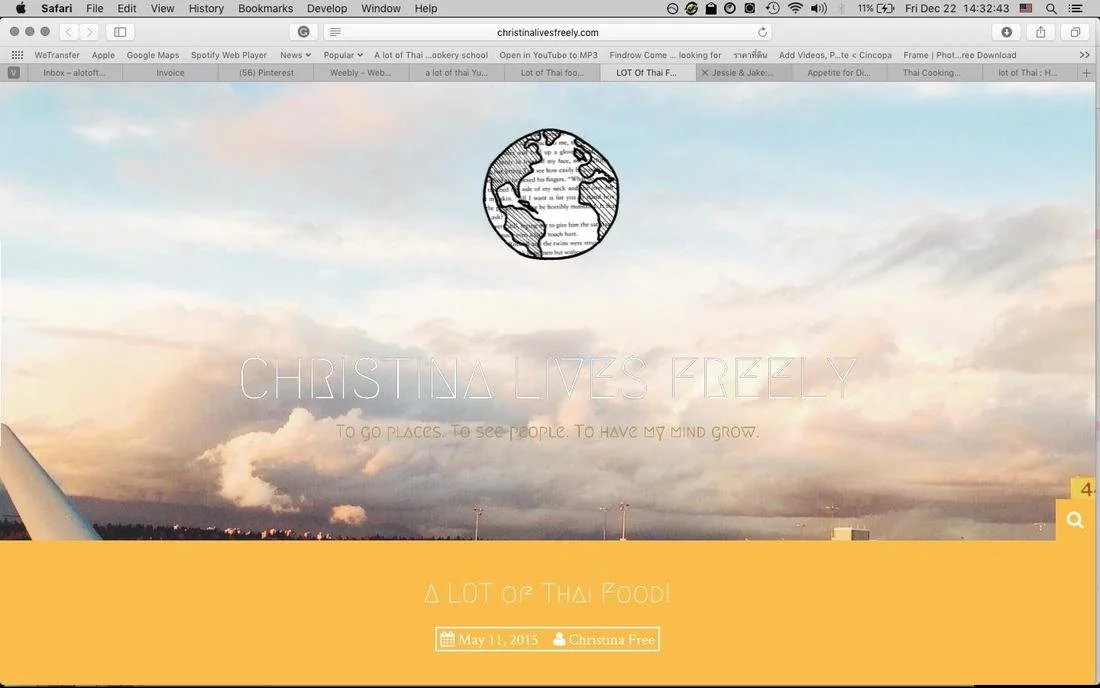 Christina lives freely