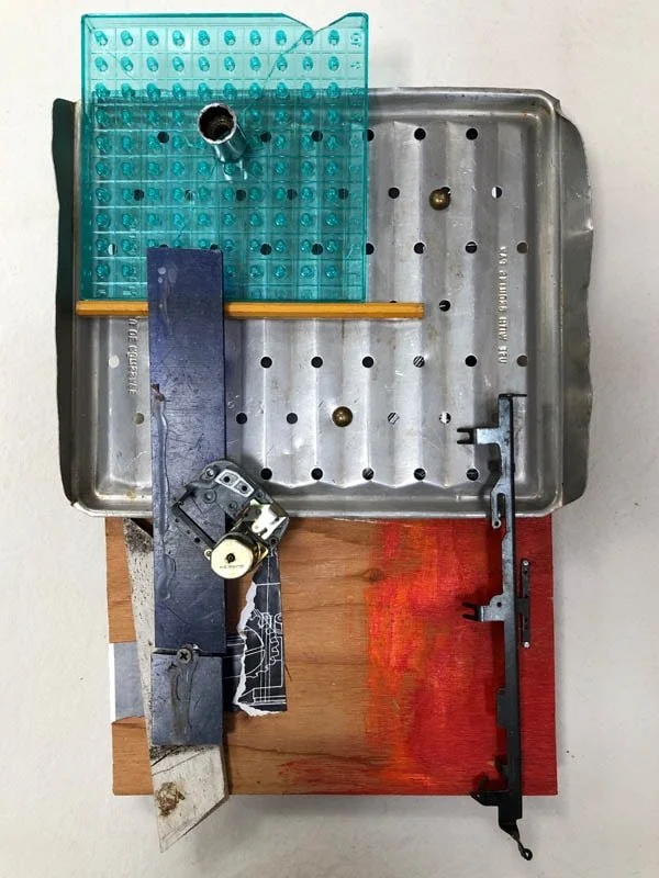 Holly Badgley-turq orange assemblage.jpg