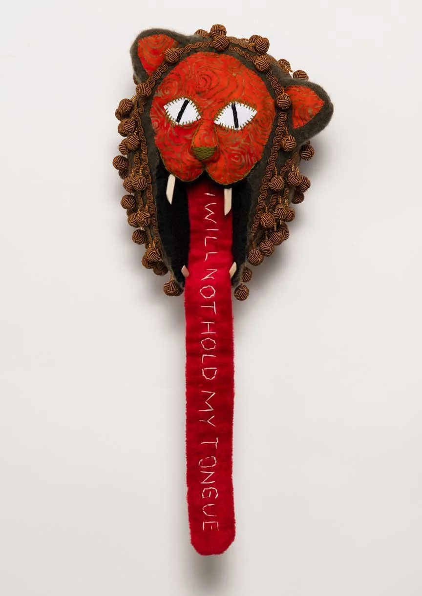 Untamed Dissent: mixed media, 6.5 x 18 x 5