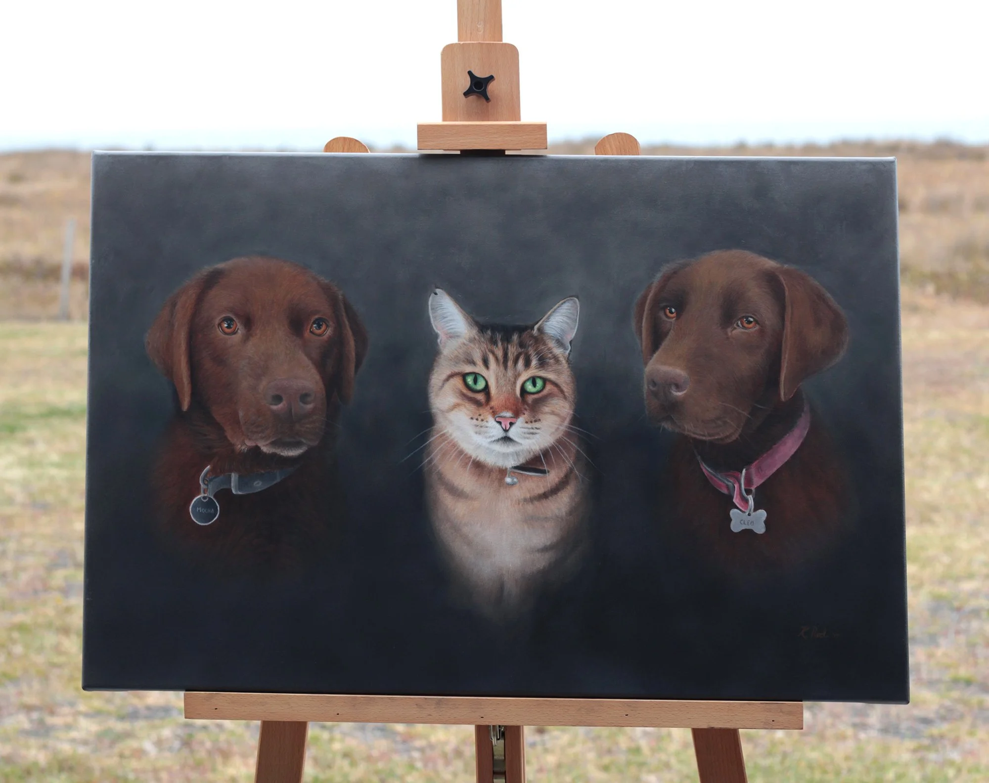 Mocha Oliver Cleo - oil painting.jpg