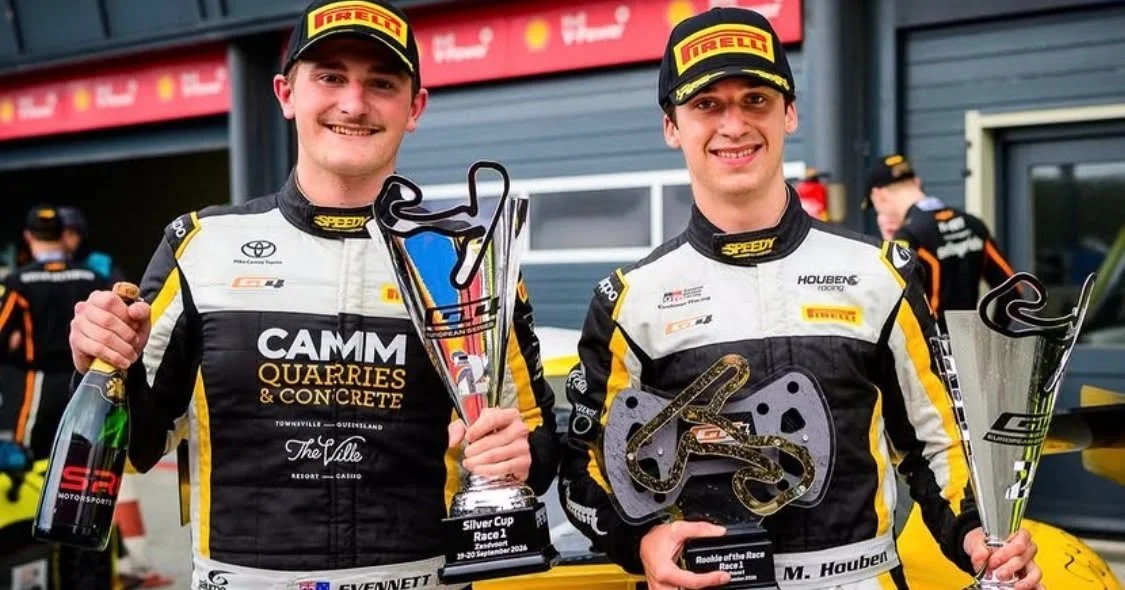EVENNETT CLAIMS ANOTHER EUROPEAN GT4 PODIUM AT ZANDVOORT