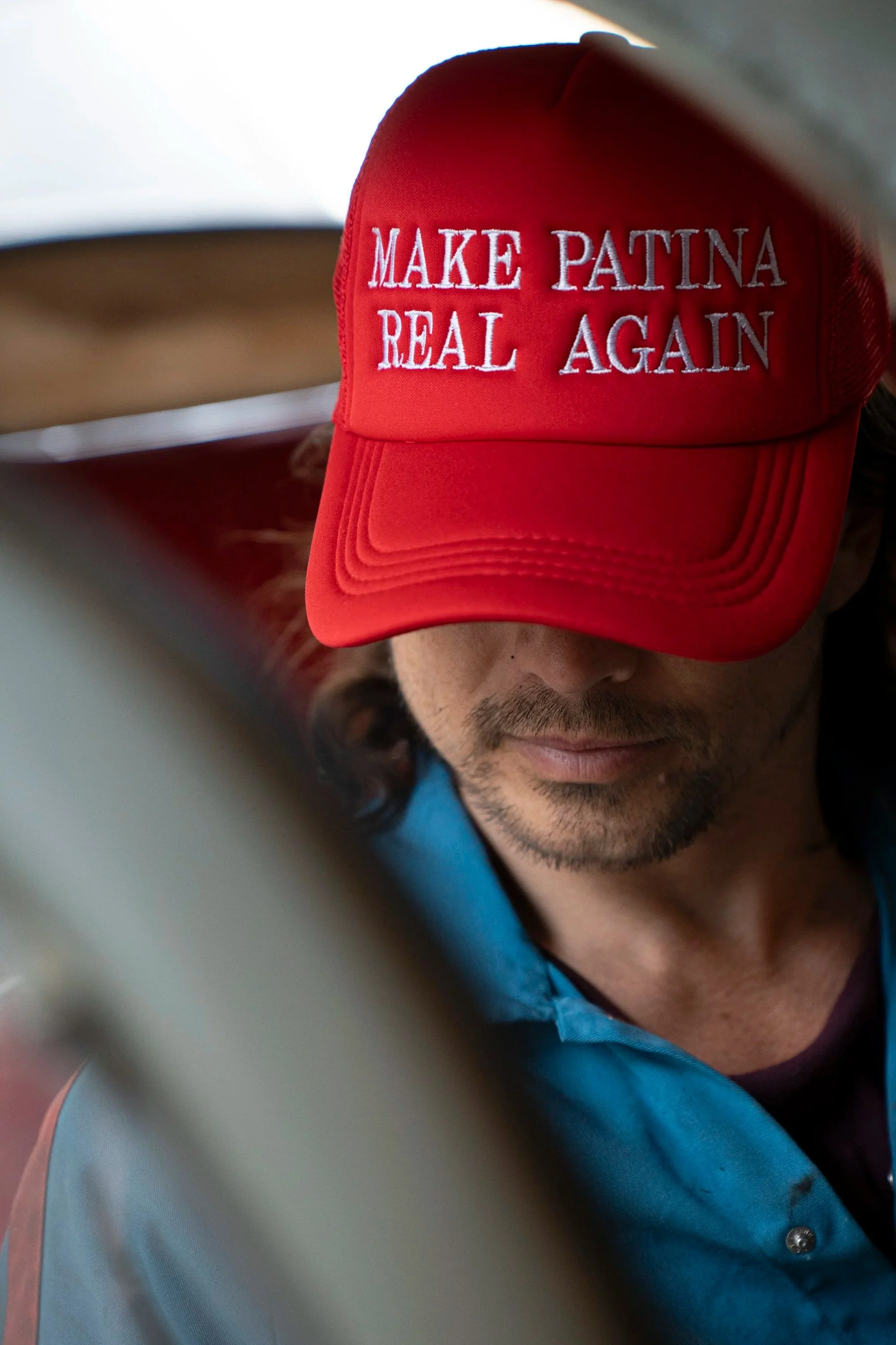 Make Patina Real Again trucker cap