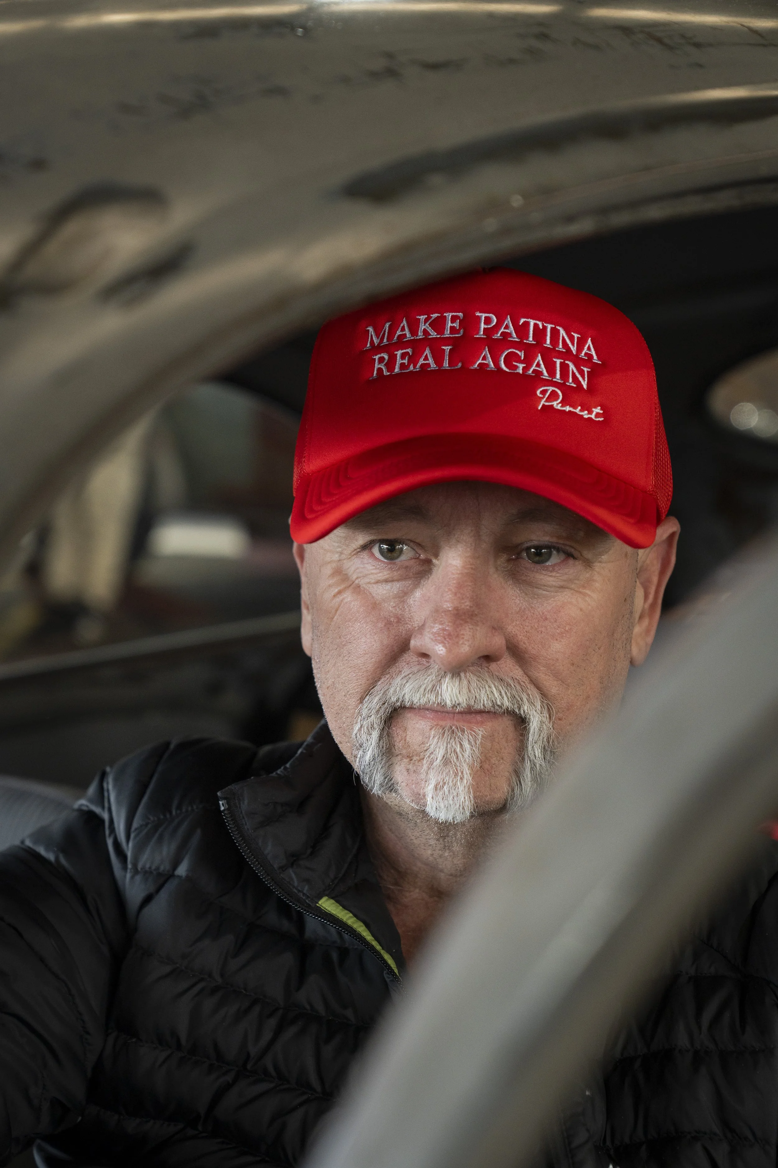 'Make Patina Real Again' trucker cap