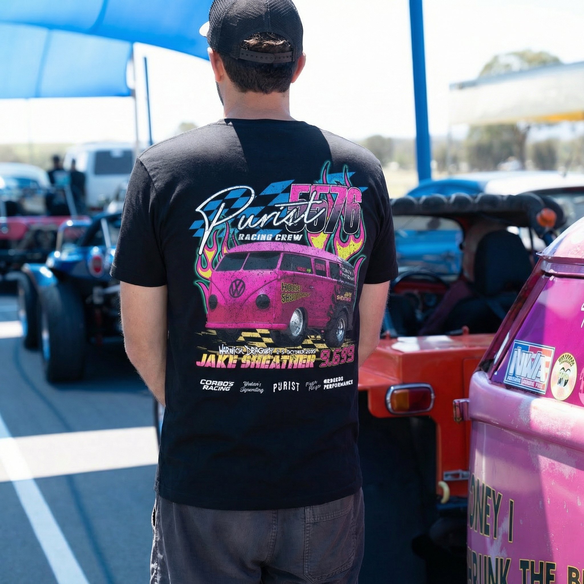 "Honey, I Shrunk the Bus" Racing Tee