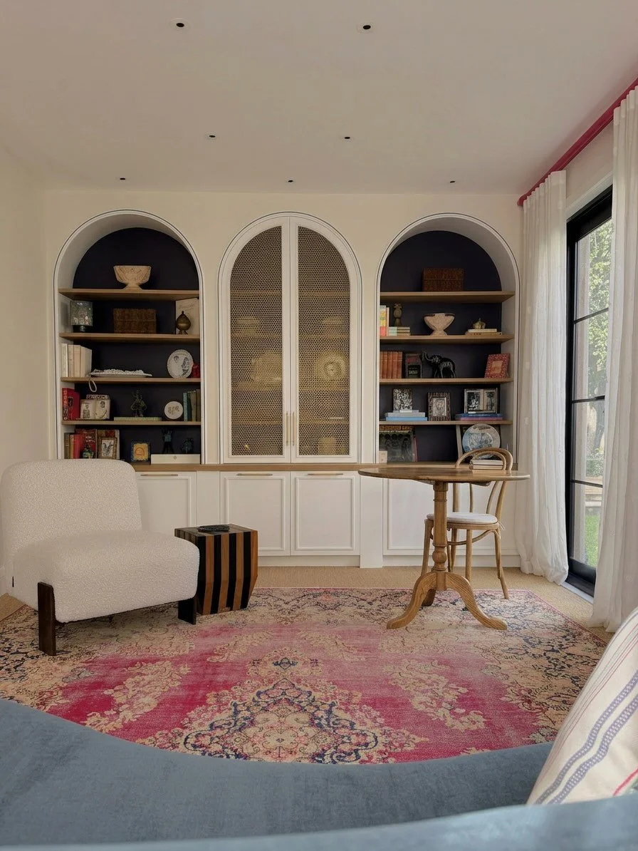 The best interiors are the ones that couldn&rsquo;t belong to anyone else. 

A thoughtful combination of colour, pattern and texture, layered with a quirky momento from a memorable trip, books that you have actually read, artwork made by your kids, a