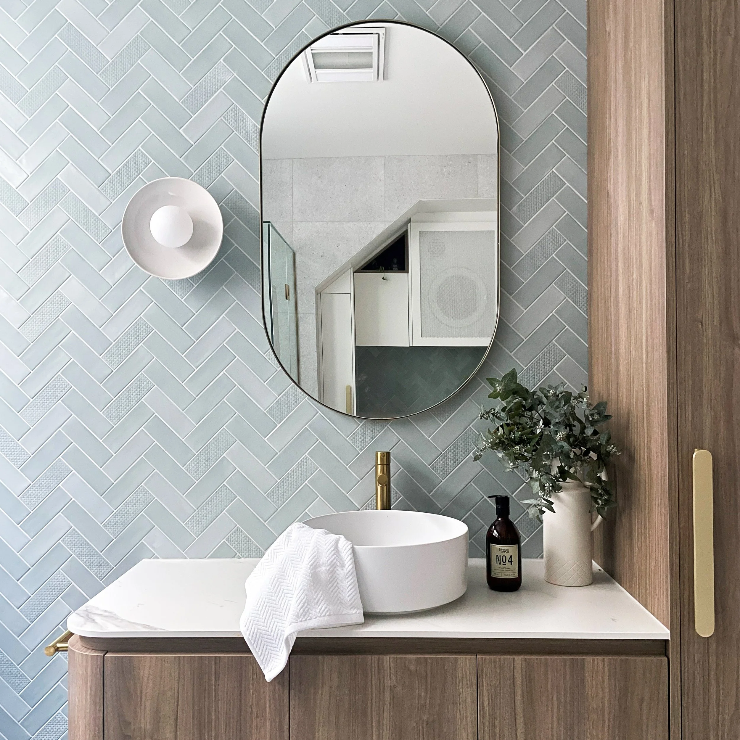 Carlton North Terrace House Bathrooms and Laundry