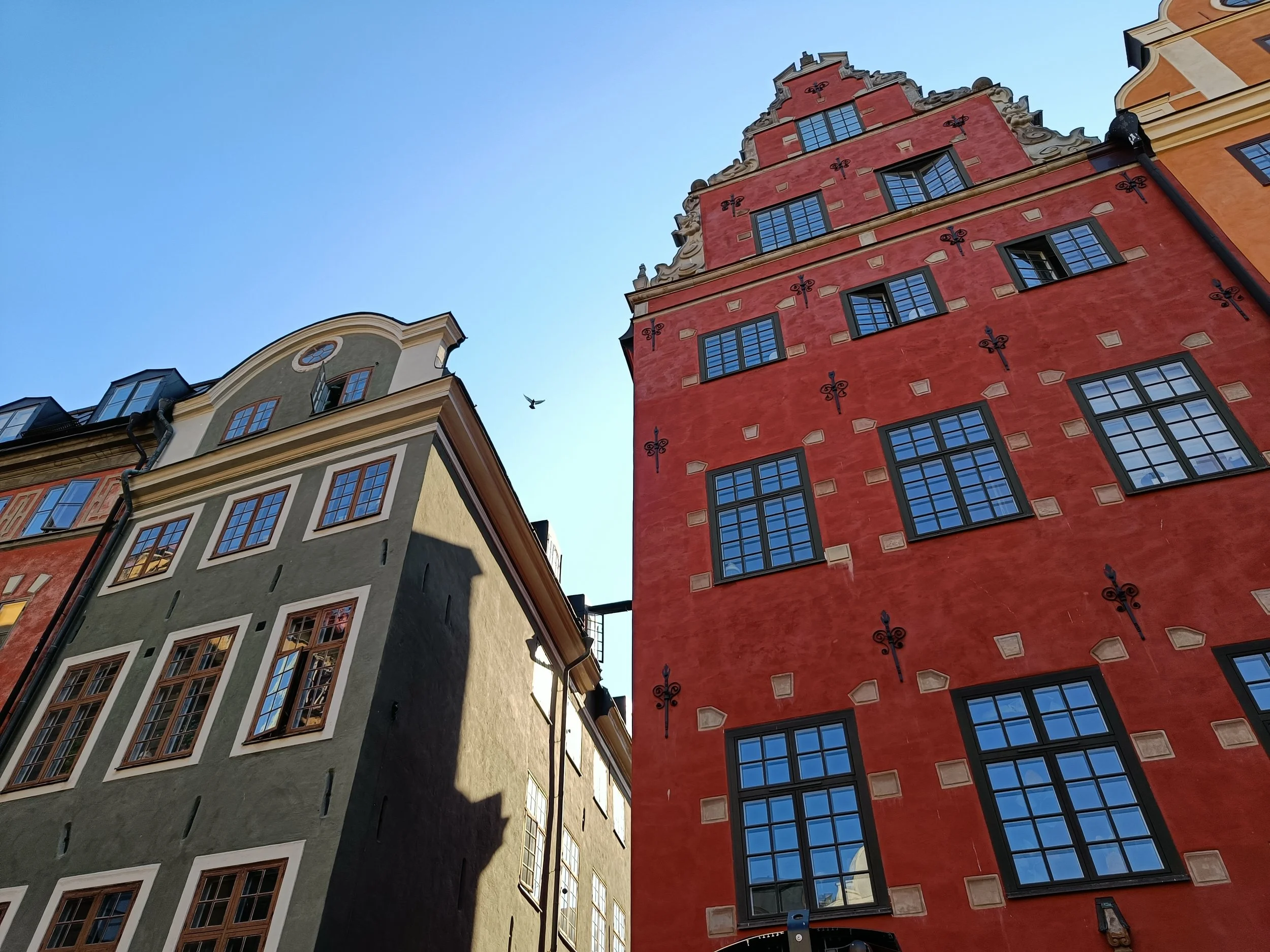 Gamla stan en solig dag