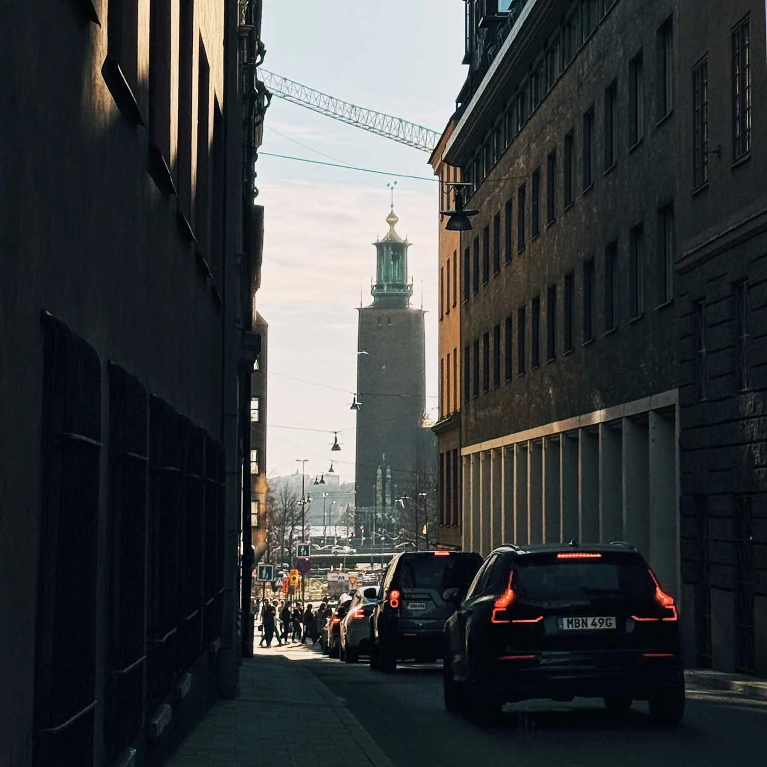 Stockholm en solig dag