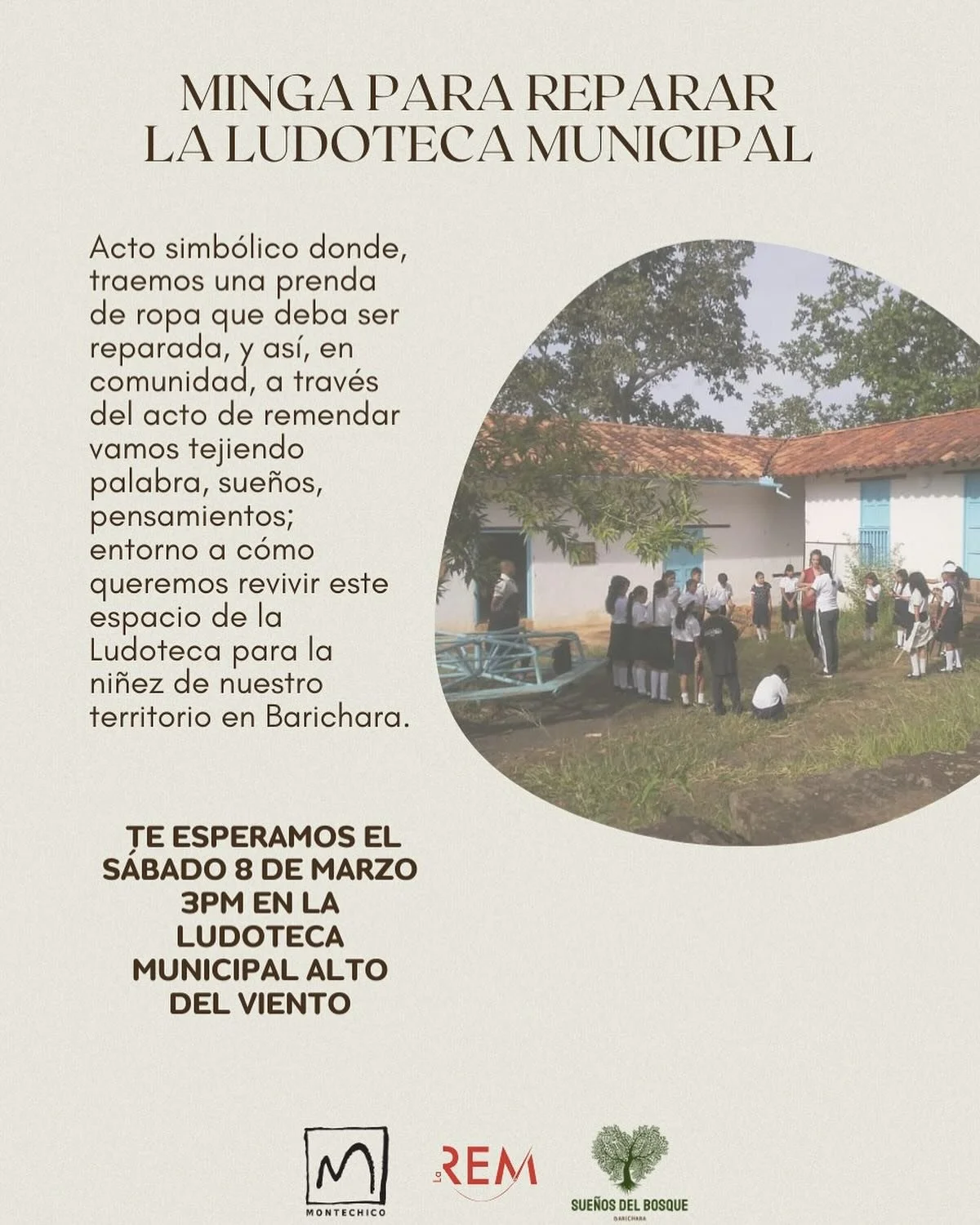 Hola hola! estamos de vuelta por Barichara reparando un par de cosas&hellip; ma&ntilde;ana nos encontraremos en la Ludoteca Municipal Alto del Viento con @colaboratorios_montechico y @suenos_del_bosque_barichara
.
La ludoteca est&aacute; necesitando 