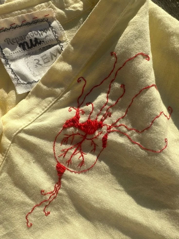 hand embroided heart on red thread (1).jpg