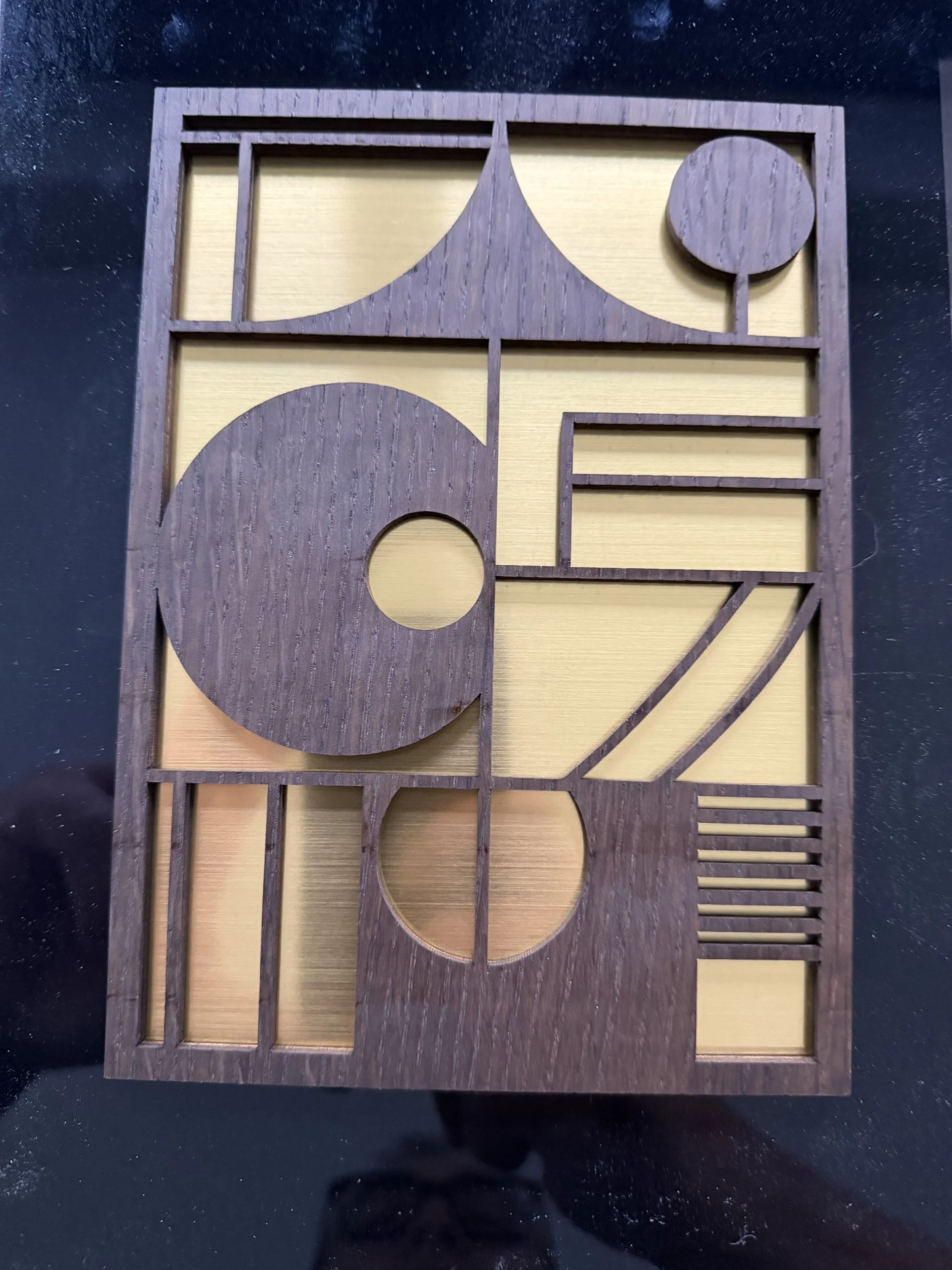 Bauhaus style wall art