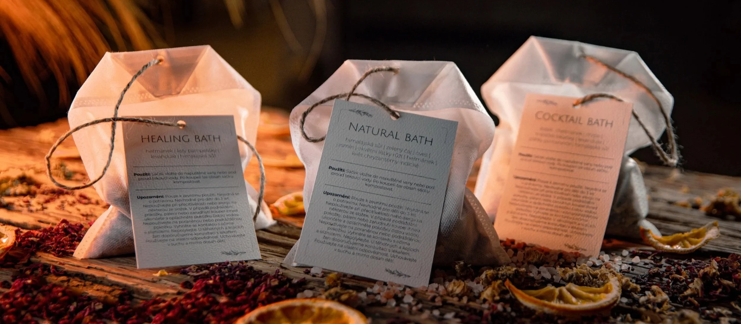 Novinka: Koupelové čajové sáčky – proměňte obyčejnou koupel v rituál klidu