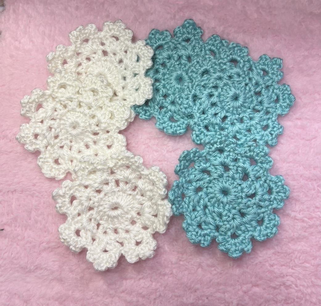 NEW! Snowflake Coasters