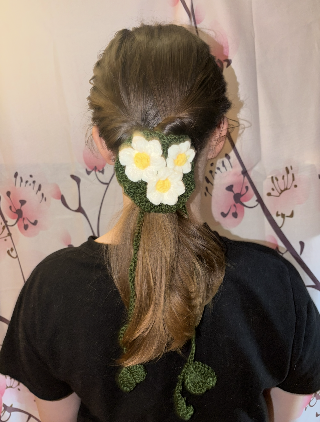 NEW! Floral Bun Wrap