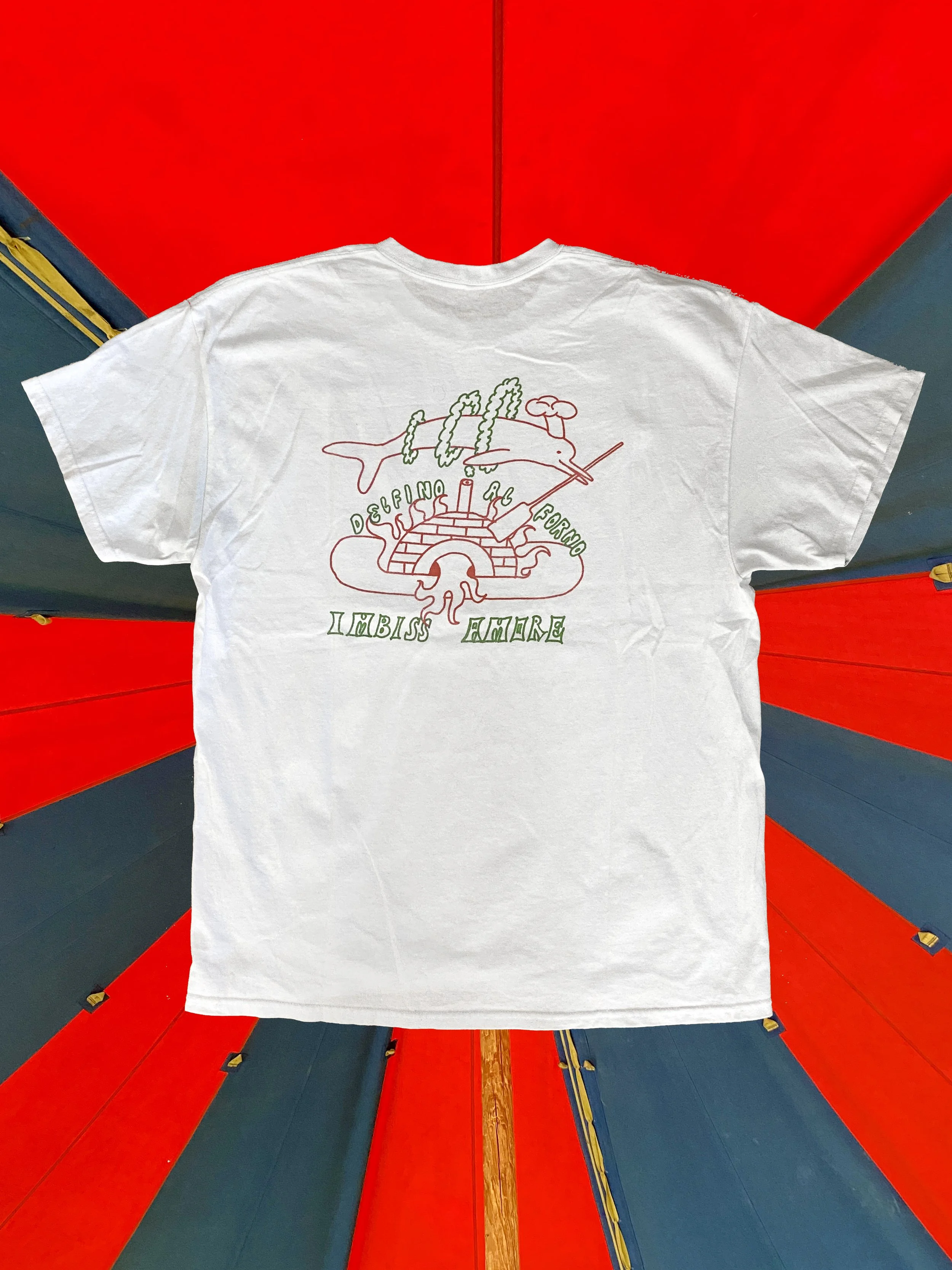 Delfino al Forno Shirt Weiß