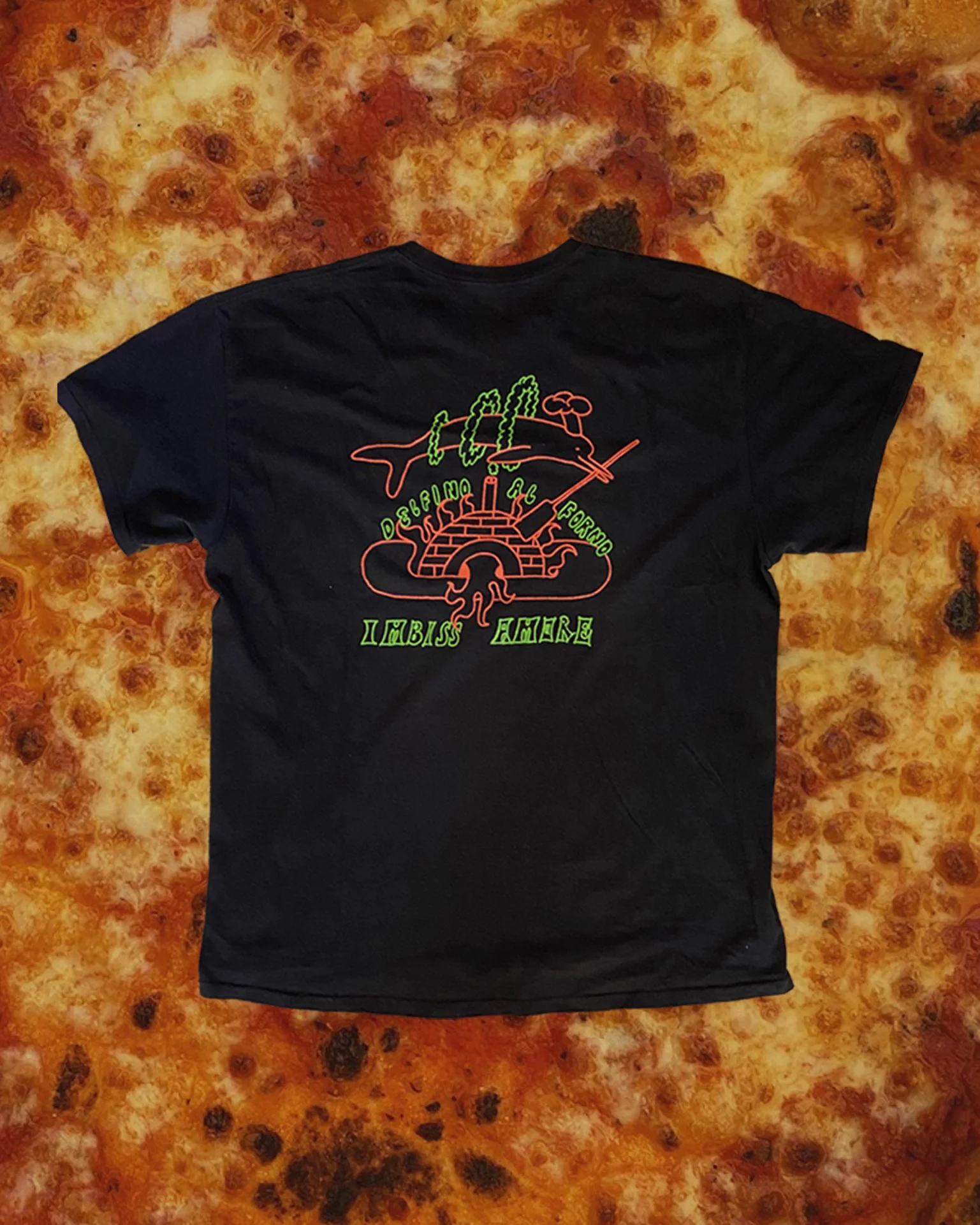 Delfino al Forno Shirt Schwarz