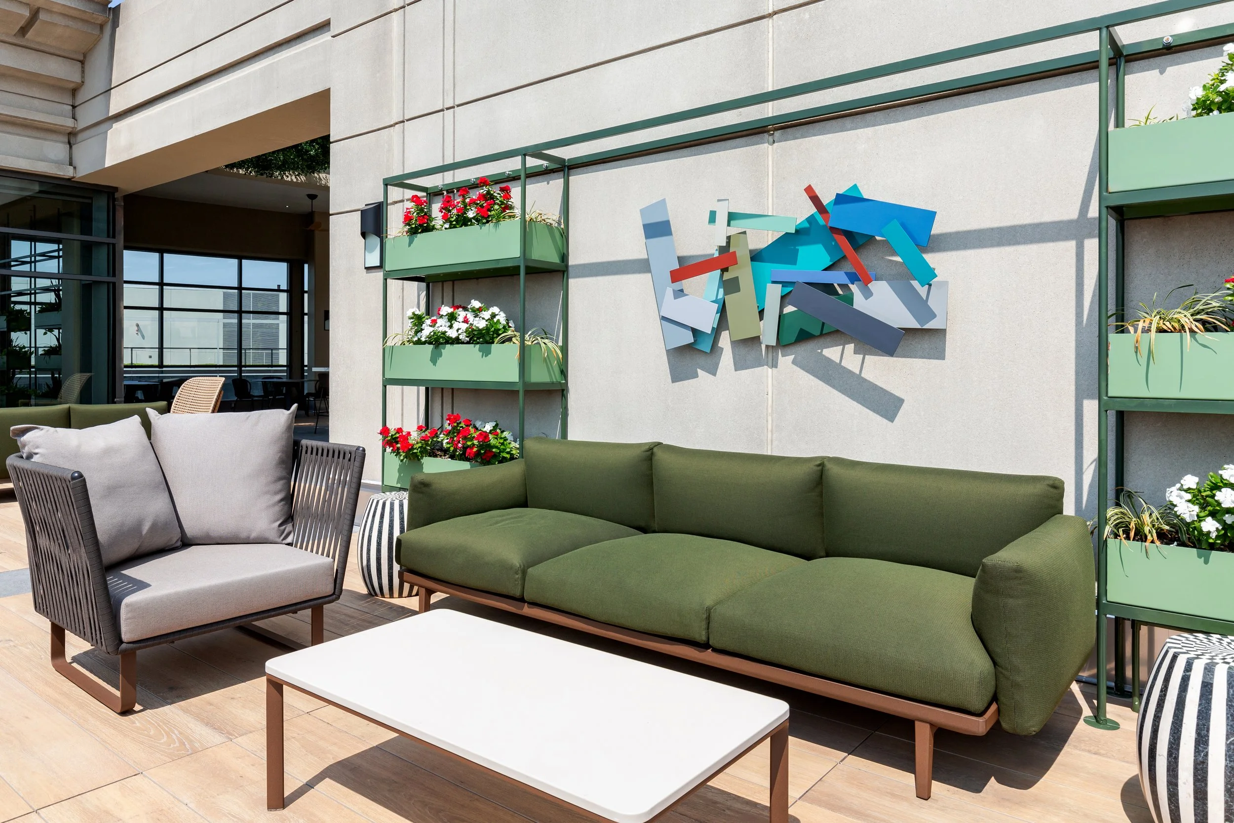 DOWNTOWN OFFICE (DC) - PENTHOUSE REMODEL; ART