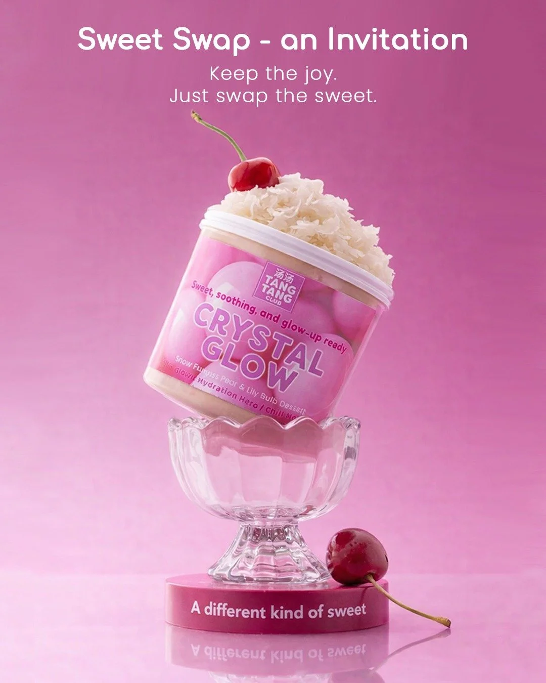 Sweet Swap &mdash; an Invitation

Keep the joy. Just swap the sweet.

We&rsquo;ve been working on a different way to enjoy dessert - without giving it up. A different kind of sweet.

✨

This April, we&rsquo;re opening up Sweet Swap in two ways:

1.⁠ 