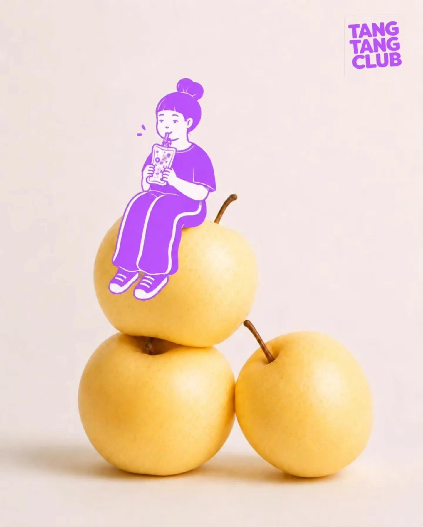 Just sitting here&hellip;sipping on a little secret. 👀🍐✨

Part of our 1st Birthday Drop.

Glow on the Go. Coming this September.

#TangTangClub #ModernChineseWellness #GlowOnTheGo