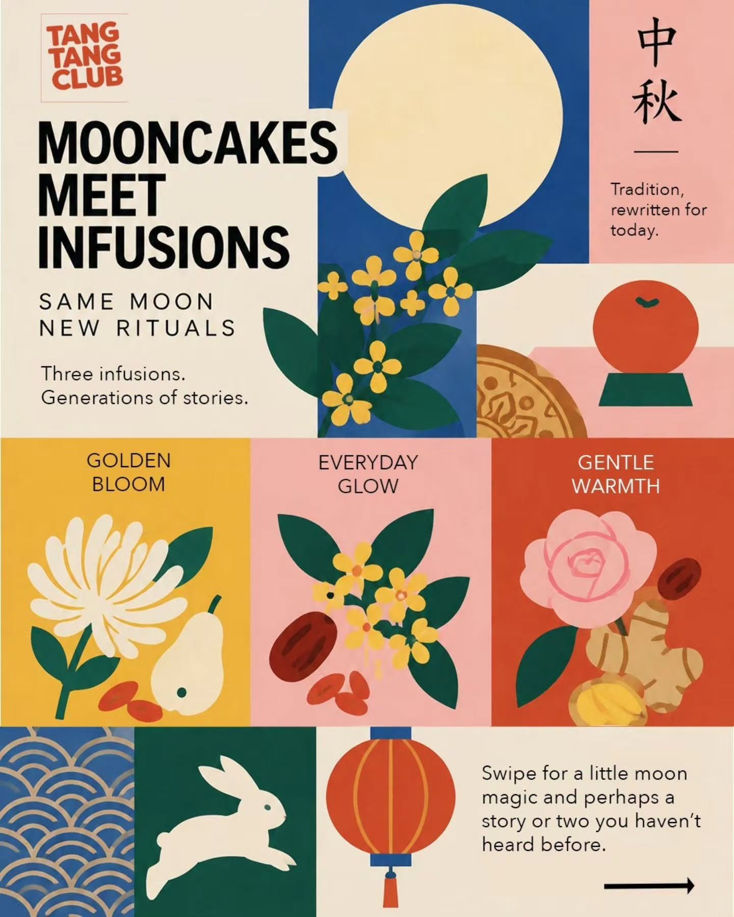 Happy Mid-Autumn Festival! 🌕✨

There are so many stories hiding in the Mid-Autumn moon.

From Chang&rsquo;e and the Jade Rabbit to Wu Gang and the osmanthus tree, these legends have travelled across generations &mdash; sometimes familiar, sometimes 