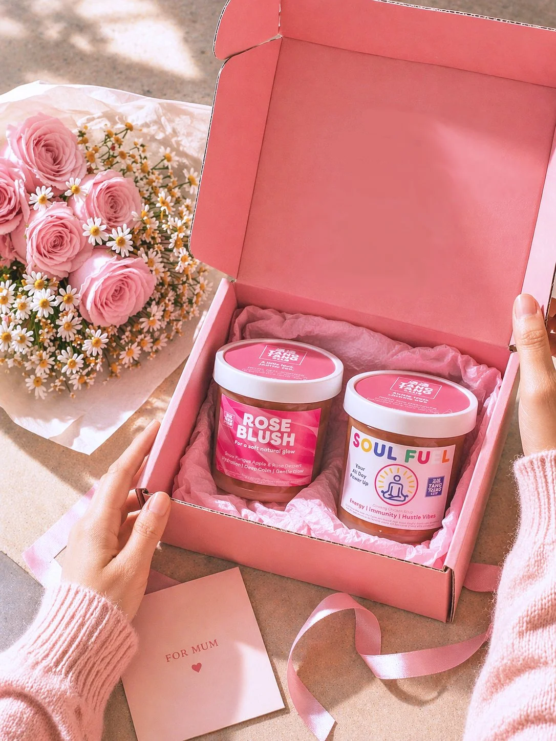 MOM'S DAY: Softly, For Mom Gift Set