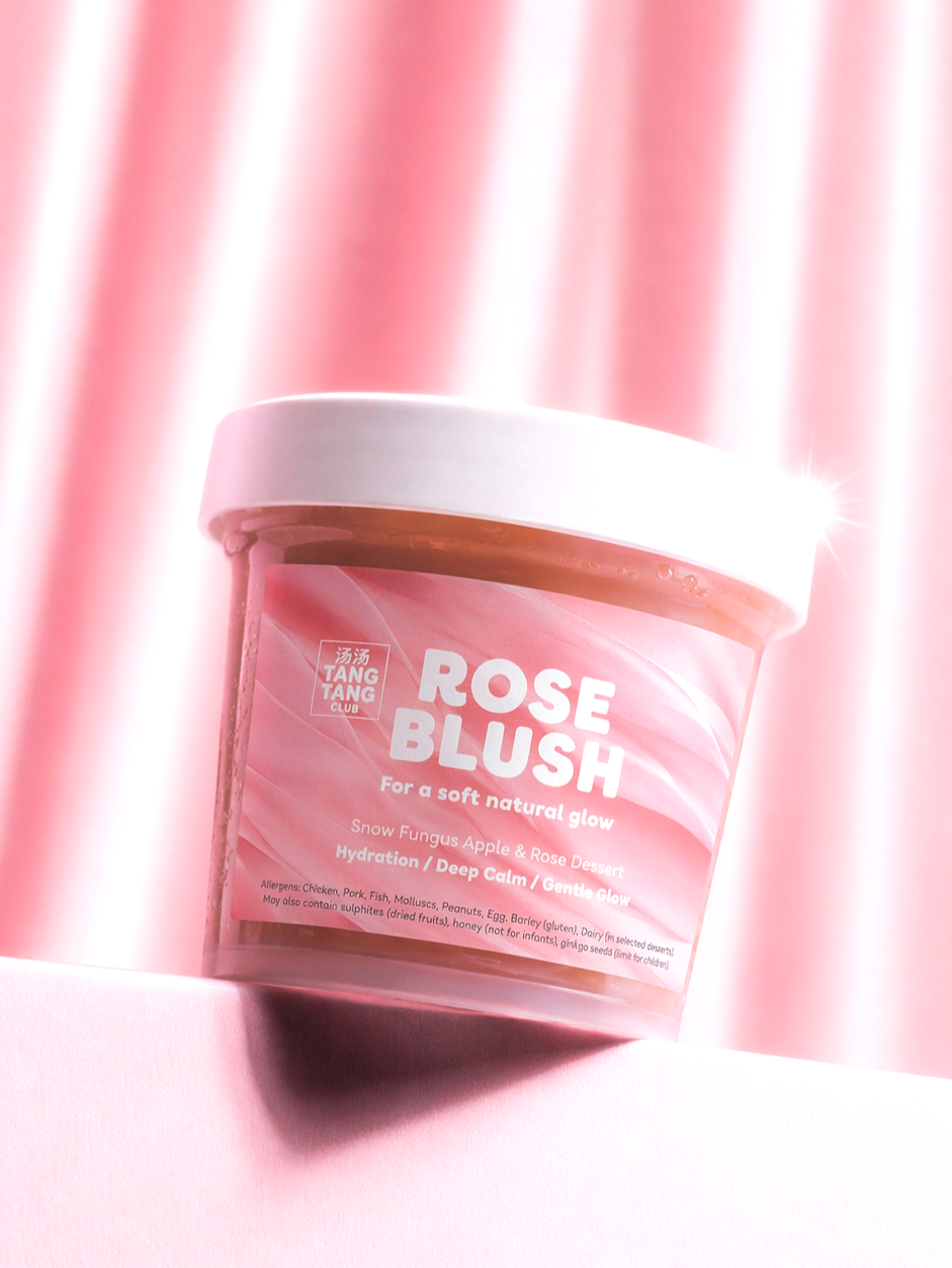 MOM'S DAY: Rose Blush (Snow Fungus Rose & Apple Dessert)