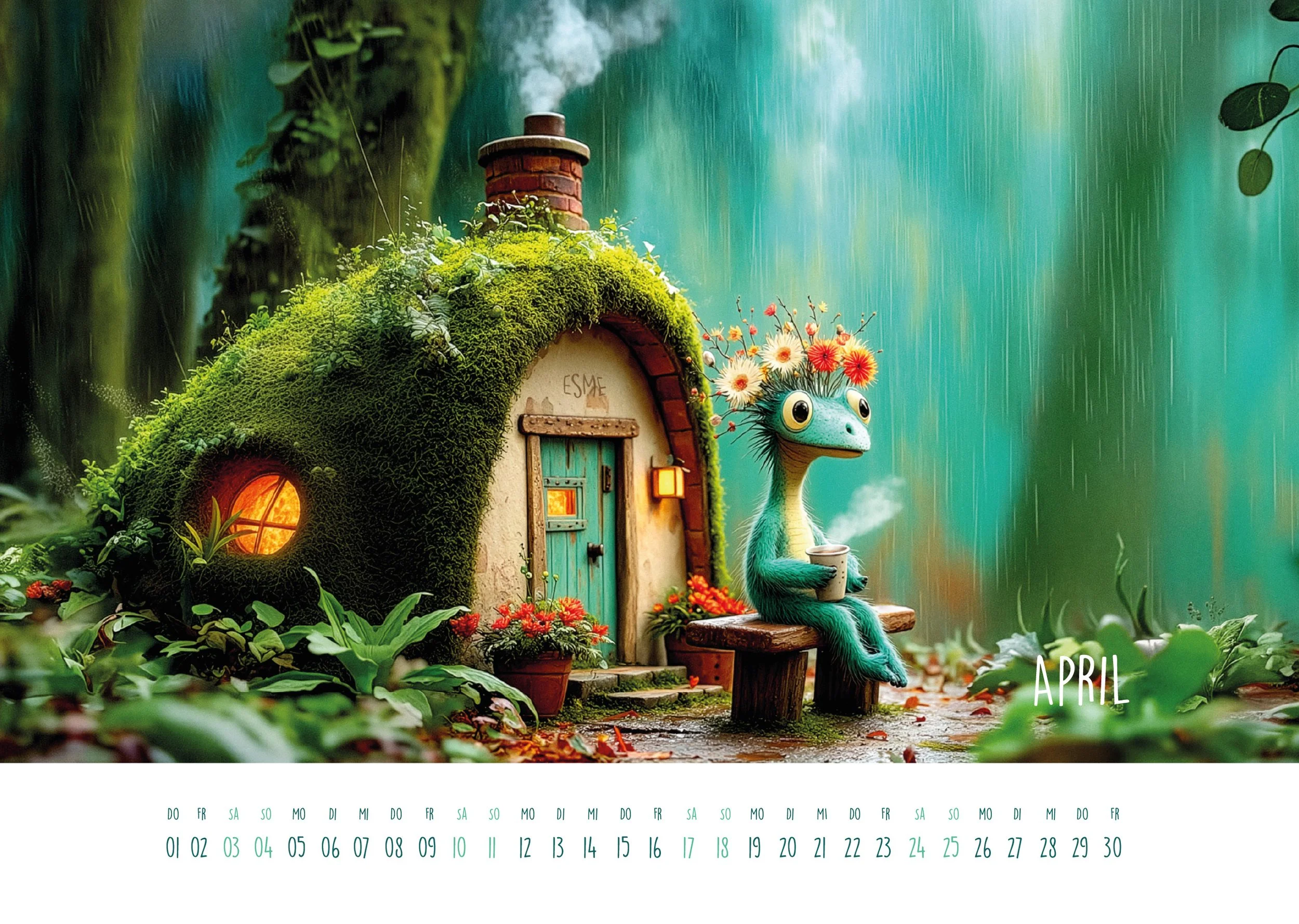 April