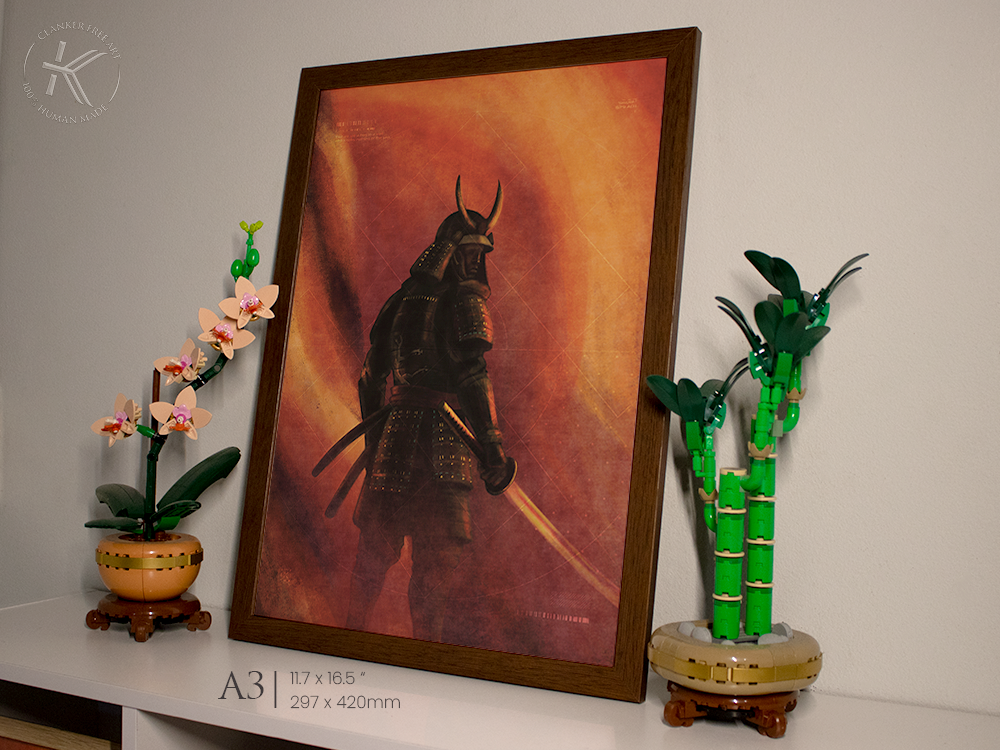 Samurai Legend Yasuke | Assassin's Creed inspired artwork