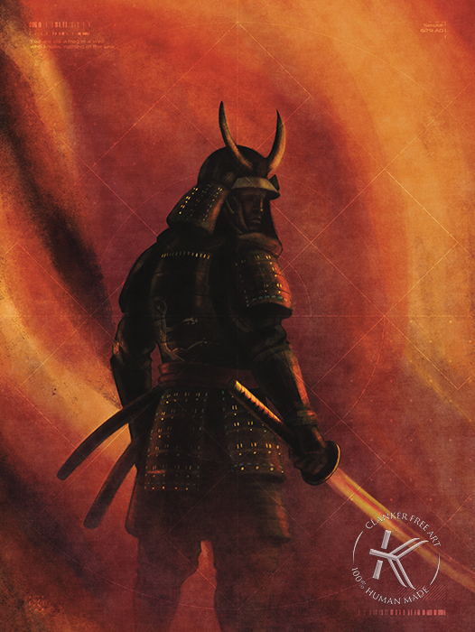 Samurai Legend Yasuke | Assassin's Creed inspired artwork