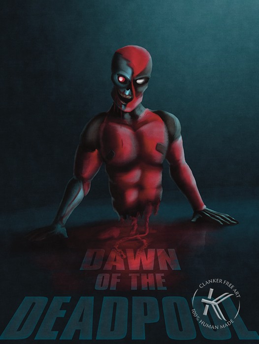 Zombie Deapool | Marvel Zombies Inspired artwork