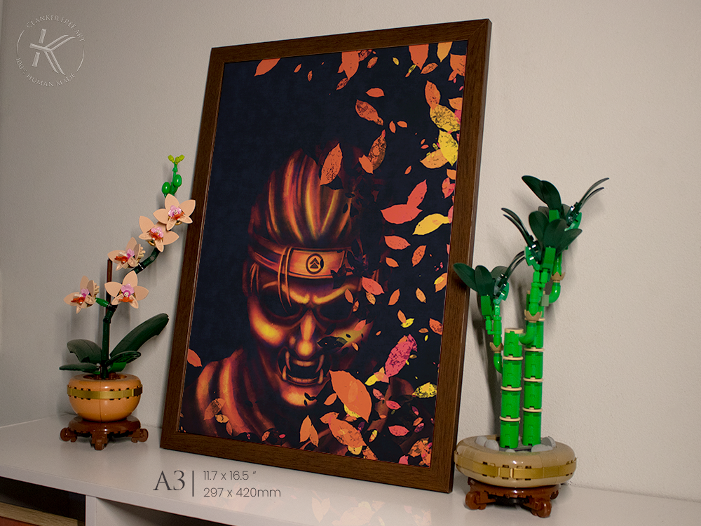 The Ghost | Ghost of Tsushima inspired artwork