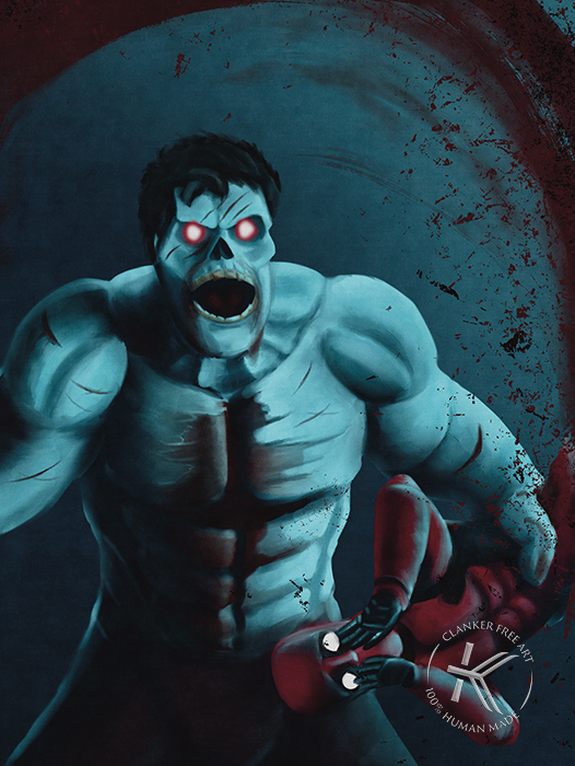 Zombie Hulk | Marvel Zombies Inspired artwork