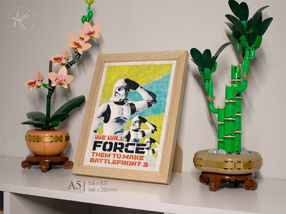 ''Force Them'' Battlefront 3 Propaganda Poster