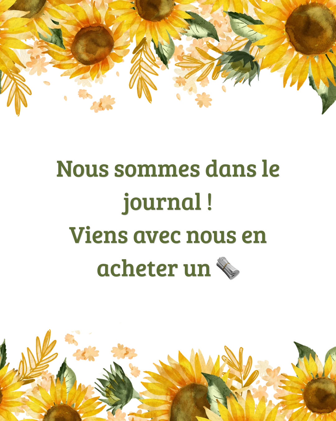 Nous sommes dans la Dépêche !